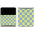 Neon Checkered Galaxy Z Flip3 5G Skin
